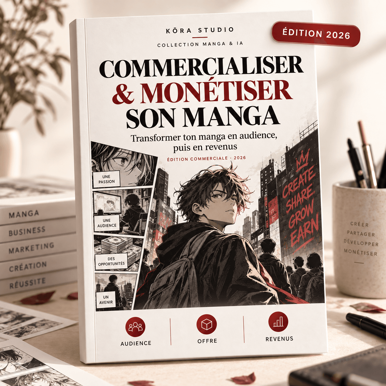 Commercialiser & Monétiser son Manga