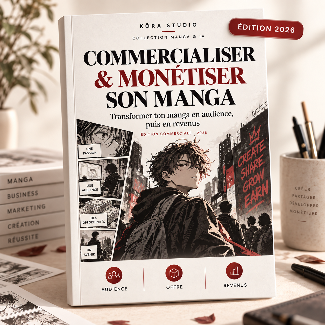 Commercialiser & Monétiser son Manga